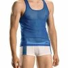 Olaf Benz RED1872 Athleticshirt 108262/4310 Tanktop, Mikrofaser, Blau, Ozeanblau