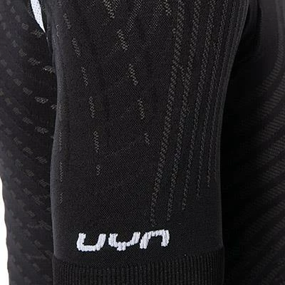 UYN T-Shirt U100080/B472 Funktionsshirt, Mikrofaser, Schwarz, Schneeweiß – Bild 4