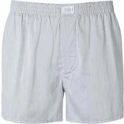 Novila Shorts 9649/0055/9 Boxershorts, Baumwolle, Grau, Platin