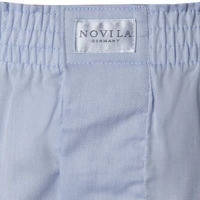 Novila Shorts 9649/0055/102 Boxershorts, Baumwolle, Hellblau – Bild 2