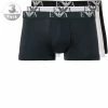 EMPORIO ARMANI Trunk 3-Pack 111357/CC715/56110 Trunks, Baumwoll-Stretch, Schwarz-nachtblau-weiß, Weiß-schwarz-marine