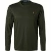 Polo Ralph Lauren Longsleeve 710760/005 Custom Slim Fit, Baumwolle, Olivgrün, Olive
