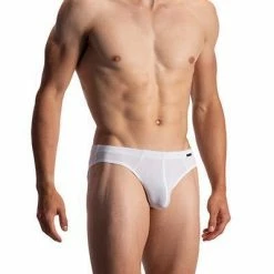 Olaf Benz RED1950 Sportbrief 108401/1000 Slip, Mikrofaser, Weiß