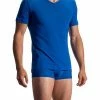 Olaf Benz RED1950 V-Shirt 108404/4409 T-Shirt, Mikrofaser, Royalblau