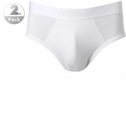 JOOP! Slip 2er Pack 30018466/100 Slips, Baumwolle, Weiß