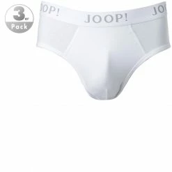JOOP! Slip 3er Pack 30018462/100 Slips, Baumwolle, Weiß