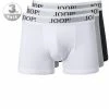 JOOP! Boxer Shorts 3er Pack 30018468/970 Trunks, Baumwolle, Weiß-grau-schwarz