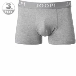 JOOP! Boxer Shorts 3er Pack 30018463/041 Trunks, Baumwolle, Grau meliert, Grau