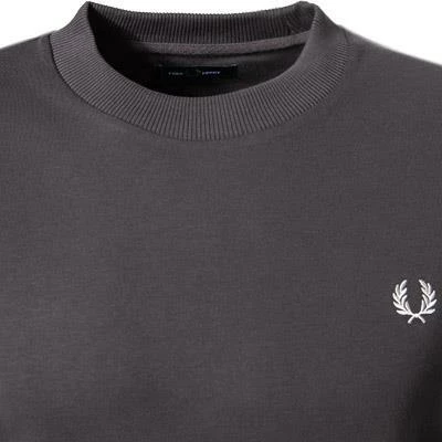 Fred Perry T-Shirt M7522/G85 Longsleeve, Baumwolle, Steingrau, Metalgrau – Bild 2