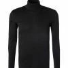 Marc O'Polo Longsleeve M29 2202 52354/990 Rollkragenshirt, Baumwolle, Schwarz