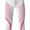 UYN Sport Pants U100018/T020 Funktionspants, Mikrofaser, Weiß, Weiß-rot