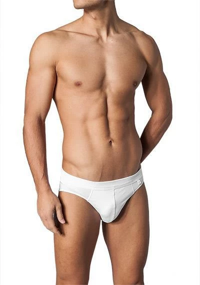 Schiesser Long Life Cotton Rio-Slip 145134/100 Baumwoll-Stretch, Weiß