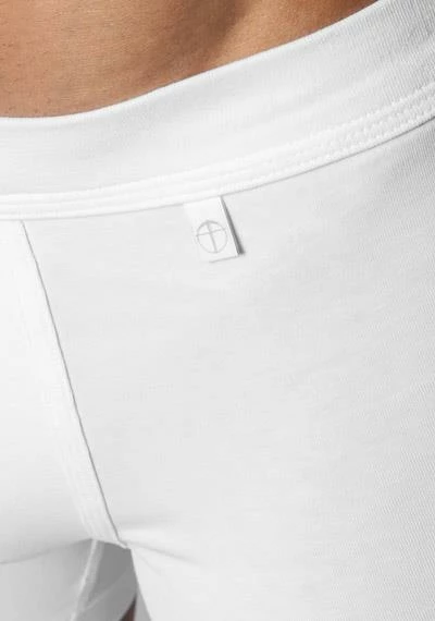 Schiesser Long Life Cotton Cyclist 145137/100 Trunk, Baumwoll-Stretch, Weiß – Bild 2