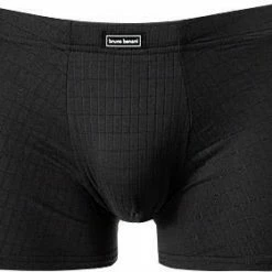 bruno banani Shorts Check Line 2.0 2201-2165/0125 Trunk, Mikrofaser, Schwarz