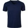 bruno banani V-Shirt Check Line 2.0 2206-2165/0542 T-Shirt, Mikrofaser, Marineblau, Marine