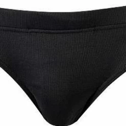 bruno banani Sportslip Rib Made 2203-2163/0007 Mikrofaser, Schwarz