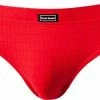bruno banani Sportslip Check Line 2203-2165/1070 Mikrofaser, Rot