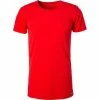 bruno banani Shirt Check Line 2.0 2207-2165/1070 T-Shirt, Mikrofaser, Rot
