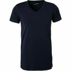 bruno banani V-Shirt Infinity 2205-2162/0090 T-Shirt, Baumwolle-Modal, Navy, Dunkelblau