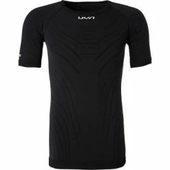UYN Sport T-Shirt U100166/B464 Mikrofaser, Schwarz