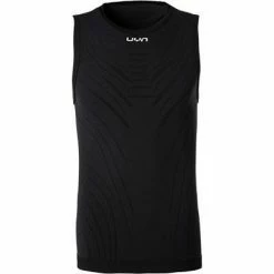 UYN Sport T-shirt Sleeveless U100167/B464 Tanktop, Mikrofaser, Schwarz