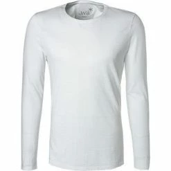 JUVIA Longsleeve 91514056/63/100 Baumwolle, Weiß