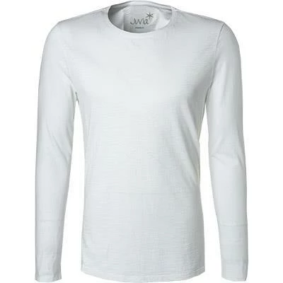 JUVIA Longsleeve 91514056/63/100 Baumwolle, Weiß