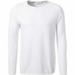 American Vintage Longsleeve MSON24G/blanc Baumwolle, Weiß