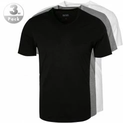 BOSS T-Shirt VN 3er Pack 50325389/999 T-Shirts, Baumwolle, Grau-schwarz-weiß, Weiß-schwarz-grau