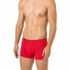 bruno banani Shorts Check Line 2.0 2201-2165/1070 Trunk, Mikrofaser, Rot