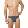 HOM HO1 Mini Briefs 359521/00MY Slip, Baumwoll-Stretch, Grau
