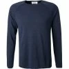 American Vintage Longsleeve MSON24G/navy vintage Baumwolle, Navy meliert