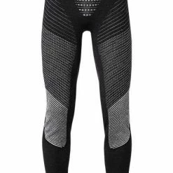 UYN Pants U100226/S071 Funktions-Unterhose, Mikrofaser-Kaschmir, Schwarz-silber gemustert, Schwarz-silber
