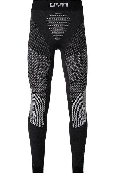 UYN Pants U100226/S071 Funktions-Unterhose, Mikrofaser-Kaschmir, Schwarz-silber gemustert, Schwarz-silber