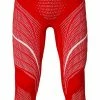 UYN Pants U100196/T020 Funktionspants, Mikrofaser, Rot gemustert, Rot-weiß