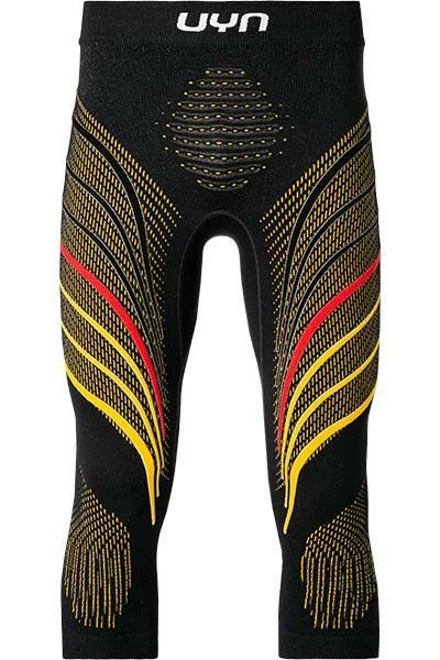 UYN Pants U100202/T024 Funktionspants, Mikrofaser, Schwarz gemustert, Schwarz