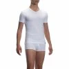 Olaf Benz RED2059 V-Neck regular 108735/1000 T-Shirt, Mikrofaser, Weiß