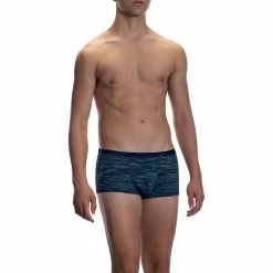 Olaf Benz RED2063 Minipants 108790/9985 Trunk, Mikrofaser, Blau gemustert, Multicolour