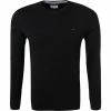 TOMMY JEANS T-Shirt DM0DM04409/078 Longsleeve, Bio Baumwolle, Schwarz