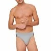 Schiesser Rio-Slips 3er Pack 173815/202 Baumwoll-Stretch, Grau meliert, Grau