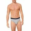 Schiesser Rio-Slip 3er Pack 173985/910 Slips, Baumwoll-Stretch, Blau-schwarz, Schwarz-blau-grau