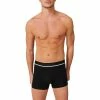 Schiesser Shorts 3er Pack 173986/901 Trunks, Baumwoll-Stretch, Schwarz-grau meliert, Schwarz-grau