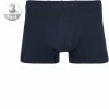 Schiesser Shorts 3er Pack 173988/803 Trunks, Baumwoll-Stretch, Dunkelblau