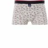 MC ALSON Jersey Boxer-Shorts J4201/grau Trunk, Baumwoll-Jersey, Grau gemustert