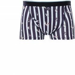 MC ALSON Jersey Boxer-Shorts J4203/blau Trunk, Baumwoll-Jersey