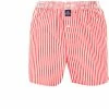 MC ALSON Boxer-Shorts 0236/rot-weiß Boxershorts, Baumwolle