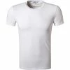 Ermenegildo Zegna Stre. Cot. T-Shirt N2M20005/100 Baumwolle, Weiß