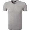 Ermenegildo Zegna Stre. Cot. T-Shirt N2M20005/020 Baumwolle, Grau meliert, Grau