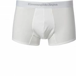 Ermenegildo Zegna Stret. Cotton Trunk N2LC6005/100 Baumwoll-Stretch, Weiß