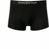Ermenegildo Zegna Stret. Cotton Trunk N2LC6005/001 Baumwoll-Stretch, Schwarz